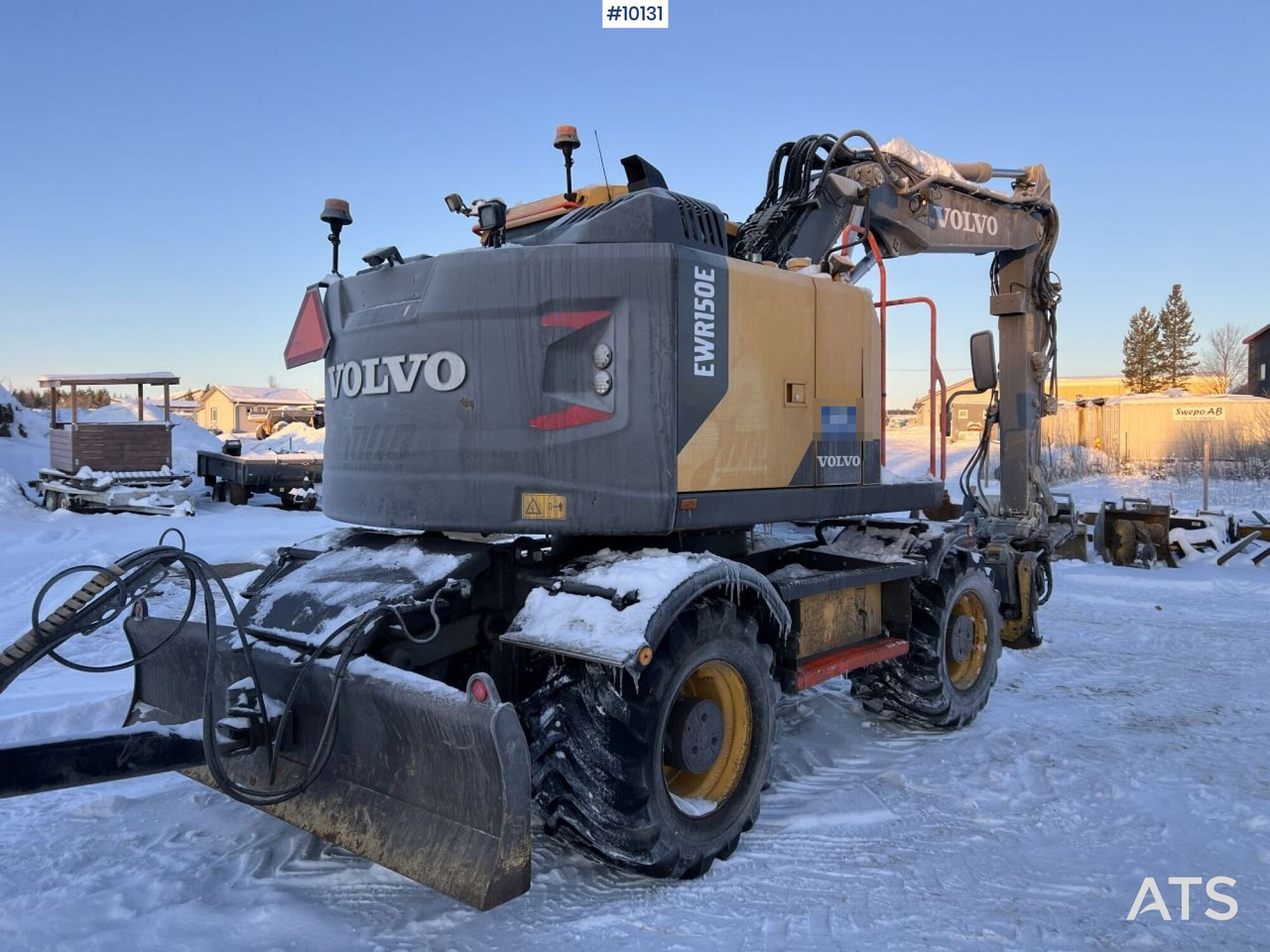 Wheel excavator Volvo EWR 150 with tipper and rotor - Колёсный экскаватор: фото 4 Wheel excavator Volvo EWR 150 with tipper and rotor - Колёсный экскаватор: фото 4