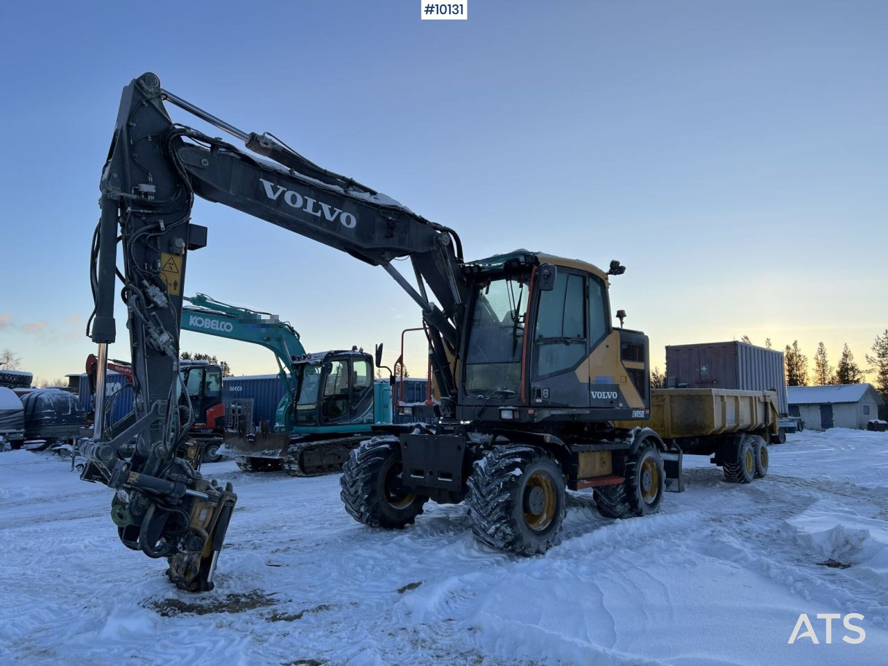 Wheel excavator Volvo EWR 150 with tipper and rotor - Колёсный экскаватор: фото 1 Wheel excavator Volvo EWR 150 with tipper and rotor - Колёсный экскаватор: фото 1