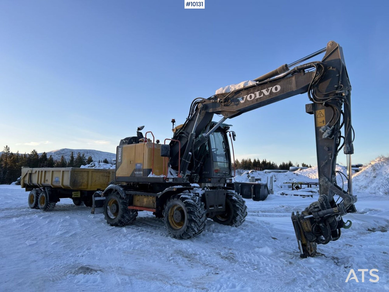 Wheel excavator Volvo EWR 150 with tipper and rotor - Колёсный экскаватор: фото 2 Wheel excavator Volvo EWR 150 with tipper and rotor - Колёсный экскаватор: фото 2