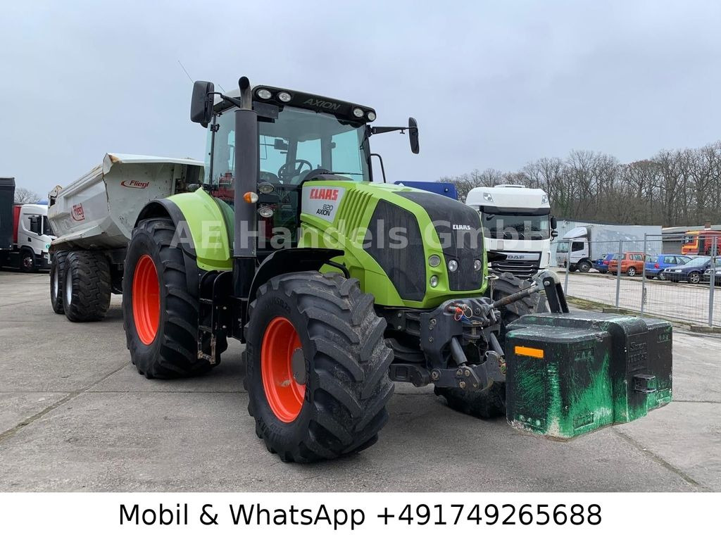 Claas Axion 820 4x4 *Straßen-Zulassung/CEBIS/AHK - Трактор: фото 1 Claas Axion 820 4x4 *Straßen-Zulassung/CEBIS/AHK - Трактор: фото 1