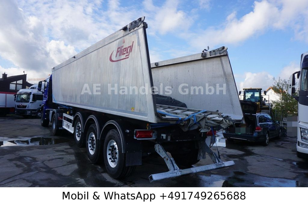Fliegl DHKA 390 Alu *40m³/1.Liftachse/Alcoa/Podest - Самосвальный полуприцеп: фото 5 Fliegl DHKA 390 Alu *40m³/1.Liftachse/Alcoa/Podest - Самосвальный полуприцеп: фото 5
