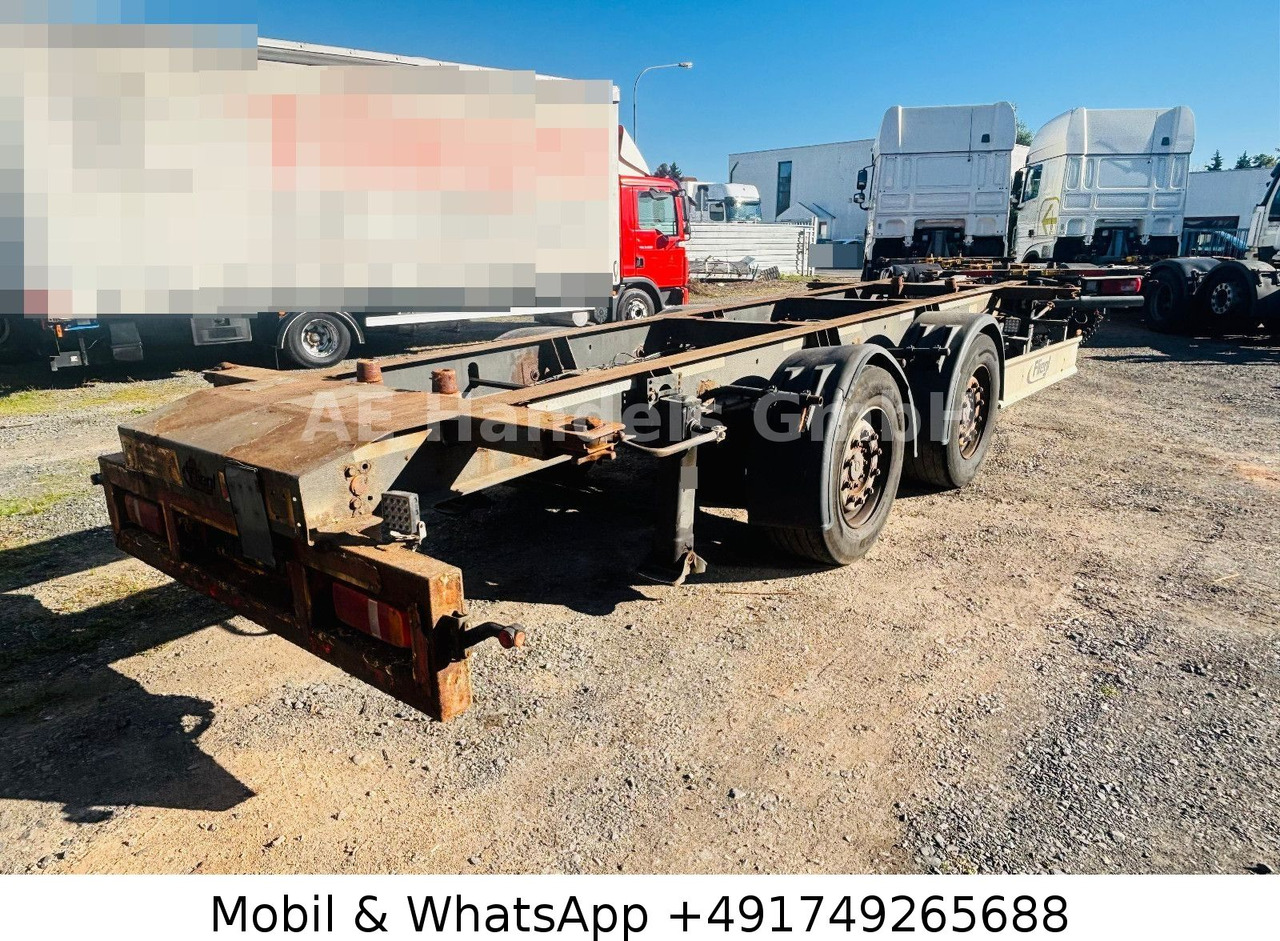 Fliegl TWP 180 Tandem BDF Tiefgekoppelt *Scheibenbremse - Прицеп-контейнеровоз/ Сменный кузов: фото 3 Fliegl TWP 180 Tandem BDF Tiefgekoppelt *Scheibenbremse - Прицеп-контейнеровоз/ Сменный кузов: фото 3