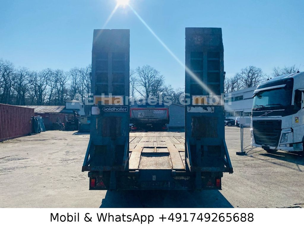 Goldhofer TU 3-24/80 Drehschemel *Rampen/L.8,30m/TÜV-11.25 - Низкорамный прицеп: фото 4 Goldhofer TU 3-24/80 Drehschemel *Rampen/L.8,30m/TÜV-11.25 - Низкорамный прицеп: фото 4