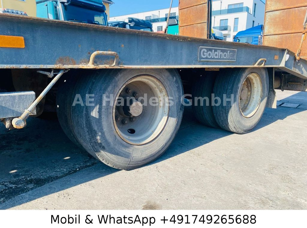 Низкорамный прицеп Goldhofer TU 3-24/80 Drehschemel *Rampen/L.8,30m/TÜV-11.25: фото 19