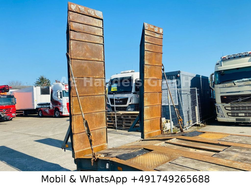 Низкорамный прицеп Goldhofer TU 3-24/80 Drehschemel *Rampen/L.8,30m/TÜV-11.25: фото 12