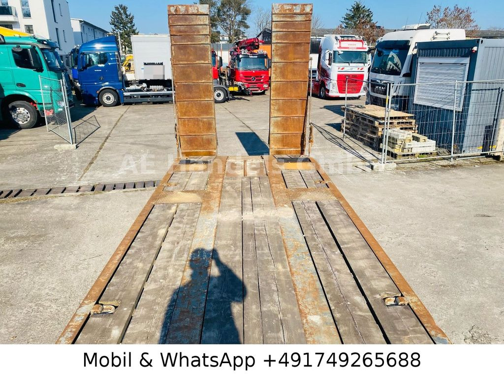 Низкорамный прицеп Goldhofer TU 3-24/80 Drehschemel *Rampen/L.8,30m/TÜV-11.25: фото 15