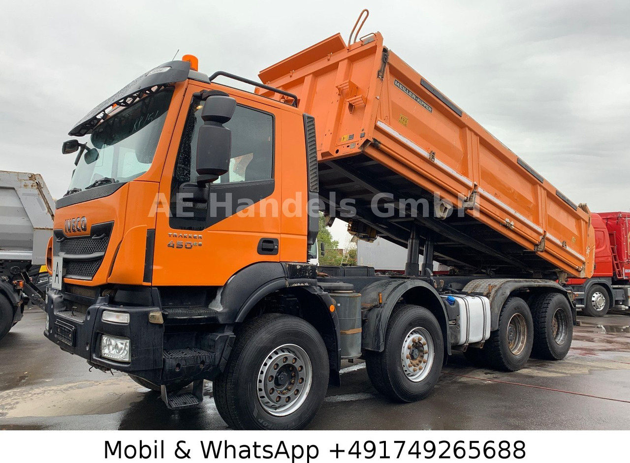 Iveco Trakker 450 E6 BB 8x4 Meiller *13m³/Bordmatik/AP - Самосвал: фото 3 Iveco Trakker 450 E6 BB 8x4 Meiller *13m³/Bordmatik/AP - Самосвал: фото 3