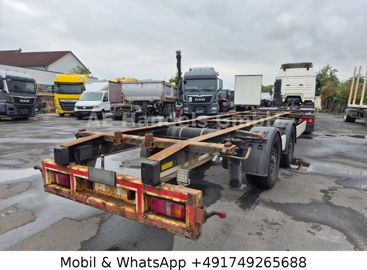 Krone ZZ Tandem BDF Tiefgekoppelt *Wabco/BWP/Luft - Шасси прицеп: фото 5 Krone ZZ Tandem BDF Tiefgekoppelt *Wabco/BWP/Luft - Шасси прицеп: фото 5