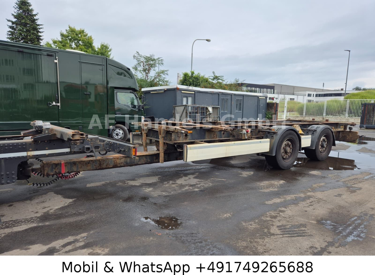Krone ZZ Tandem BDF Tiefgekoppelt *Wabco/BWP/Luft - Прицеп-контейнеровоз/ Сменный кузов: фото 1 Krone ZZ Tandem BDF Tiefgekoppelt *Wabco/BWP/Luft - Прицеп-контейнеровоз/ Сменный кузов: фото 1