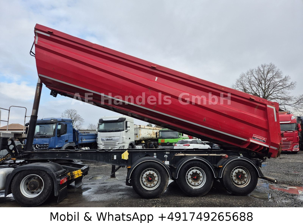 Langendorf NW-3 Stahl *26m³/1.Liftachse/Podest/Rollplane - Самосвальный полуприцеп: фото 2 Langendorf NW-3 Stahl *26m³/1.Liftachse/Podest/Rollplane - Самосвальный полуприцеп: фото 2