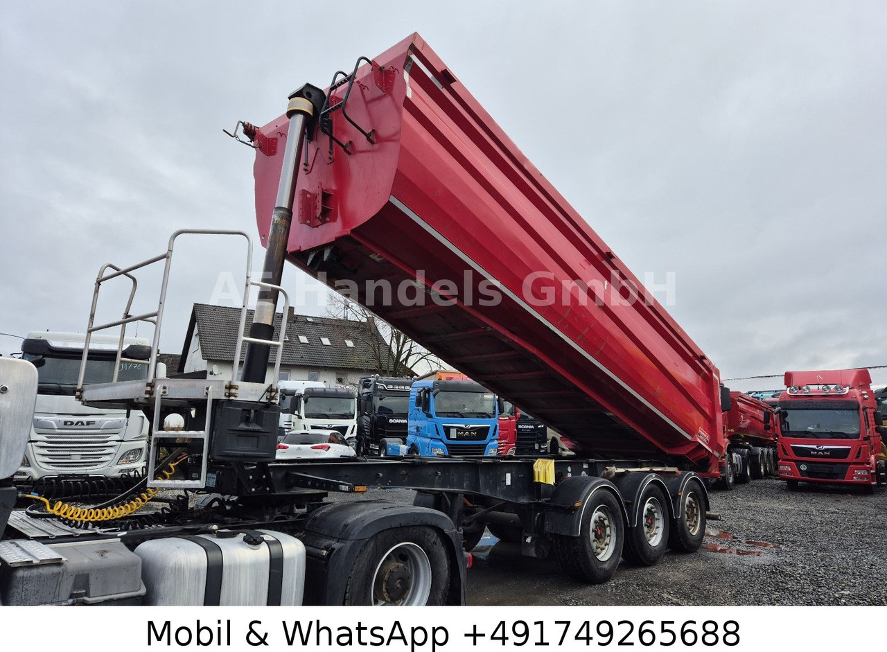 Langendorf NW-3 Stahl *26m³/1.Liftachse/Podest/Rollplane - Самосвальный полуприцеп: фото 1 Langendorf NW-3 Stahl *26m³/1.Liftachse/Podest/Rollplane - Самосвальный полуприцеп: фото 1