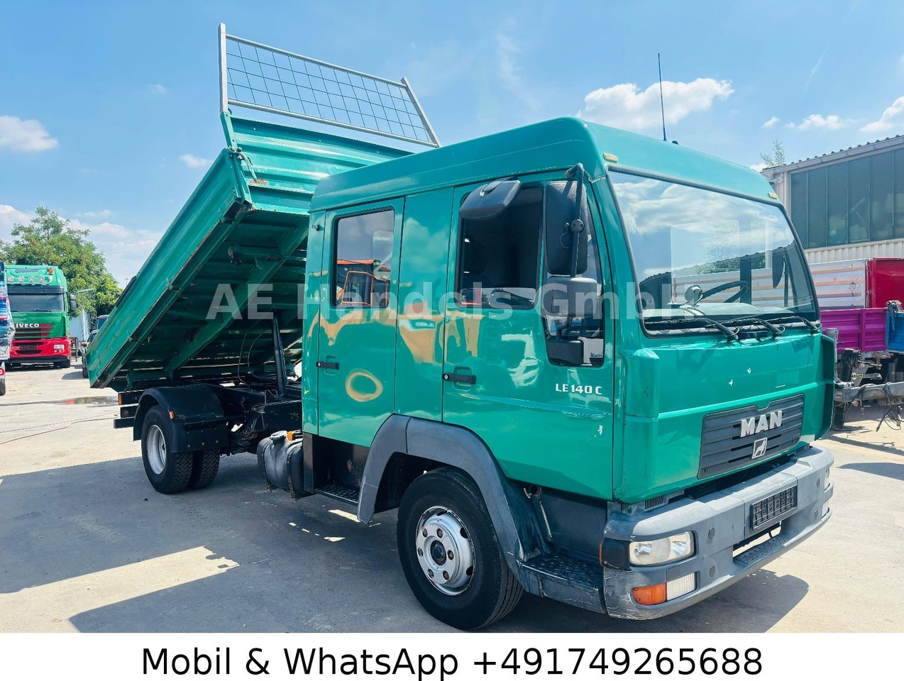 MAN LE140C Doka BB 3-Seiten *Manual/Analog/4m³/AHK в лизинг MAN LE140C Doka BB 3-Seiten *Manual/Analog/4m³/AHK: фото 27