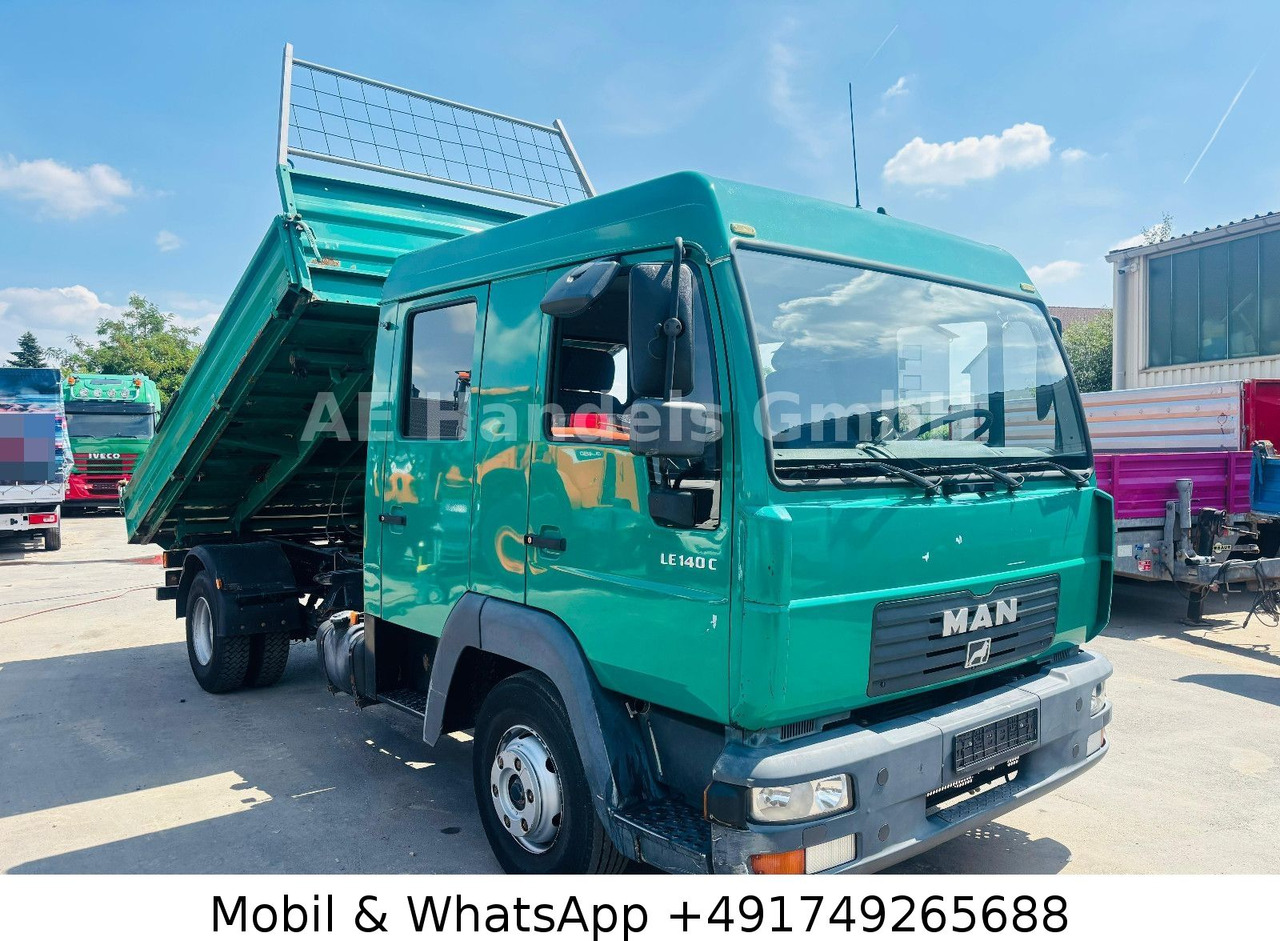 MAN LE140C Doka BB 3-Seiten *Manual/Analog/4m³/AHK - Малотоннажный самосвал, Грузопассажирский фургон: фото 1 MAN LE140C Doka BB 3-Seiten *Manual/Analog/4m³/AHK - Малотоннажный самосвал, Грузопассажирский фургон: фото 1