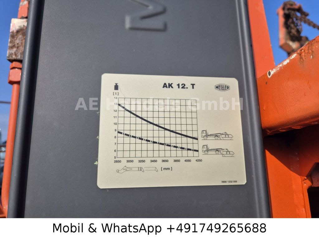 Крюковой мультилифт MAN TGS 35.480 M BL 8x4 *Intarder/Palfinger-T26 MAN TGS 35.480 M BL 8x4 *Intarder/Palfinger-T26: фото 12