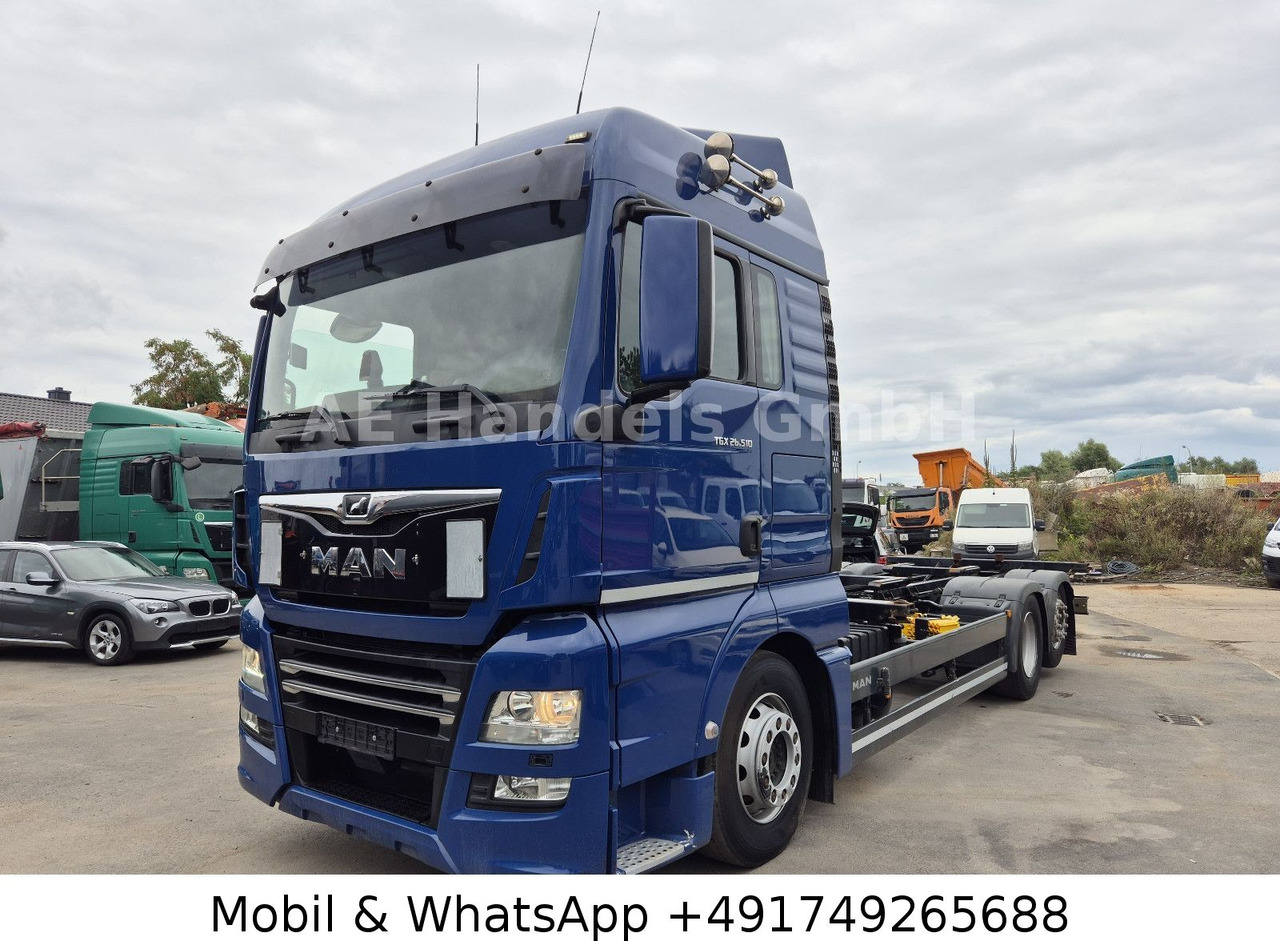 MAN TGX 26.510 XLX LL *Retarder/ACC/LDW/Lenk+Lift - Грузовик-контейнеровоз/ Сменный кузов: фото 1 MAN TGX 26.510 XLX LL *Retarder/ACC/LDW/Lenk+Lift - Грузовик-контейнеровоз/ Сменный кузов: фото 1
