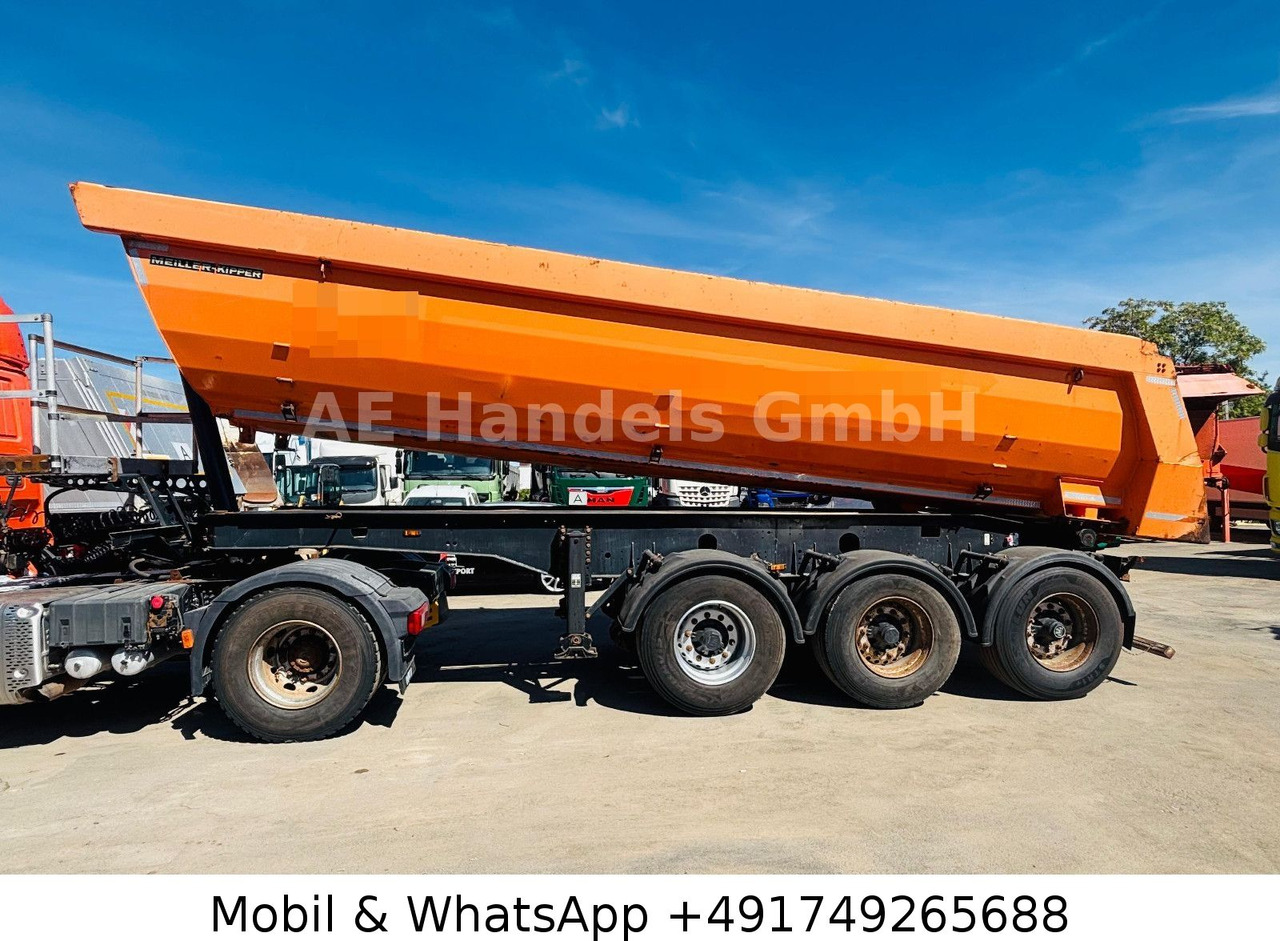 Meiller KISA 3 Stahl *24m³/1.Liftachse/Podest/Rollplane - Самосвальный полуприцеп: фото 2 Meiller KISA 3 Stahl *24m³/1.Liftachse/Podest/Rollplane - Самосвальный полуприцеп: фото 2