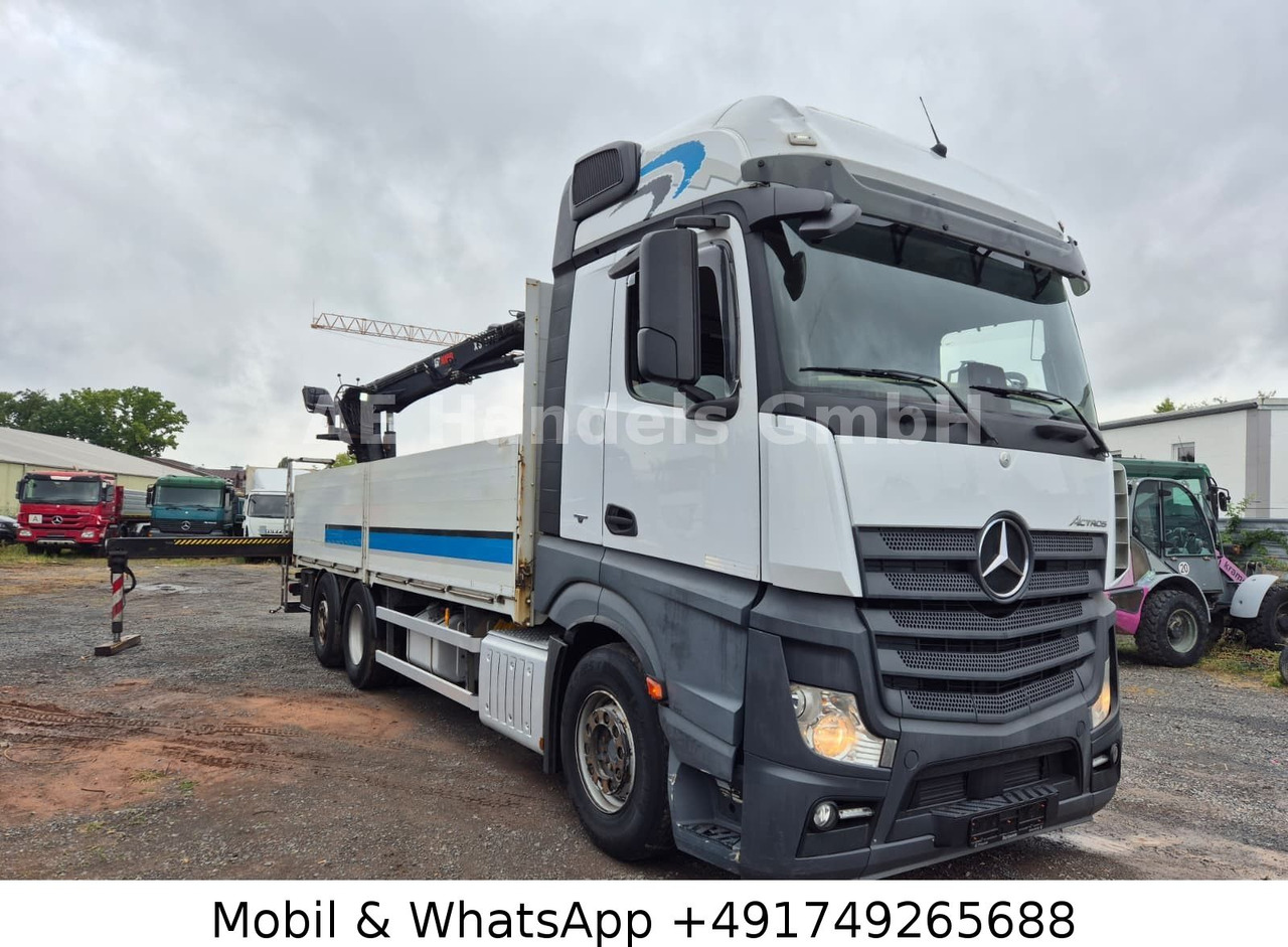Mercedes-Benz Actros IV 2646 L LL 6x2 *Retarder/Hiab-177K-Pro - Грузовик бортовой/ Платформа, Автоманипулятор: фото 3 Mercedes-Benz Actros IV 2646 L LL 6x2 *Retarder/Hiab-177K-Pro - Грузовик бортовой/ Платформа, Автоманипулятор: фото 3