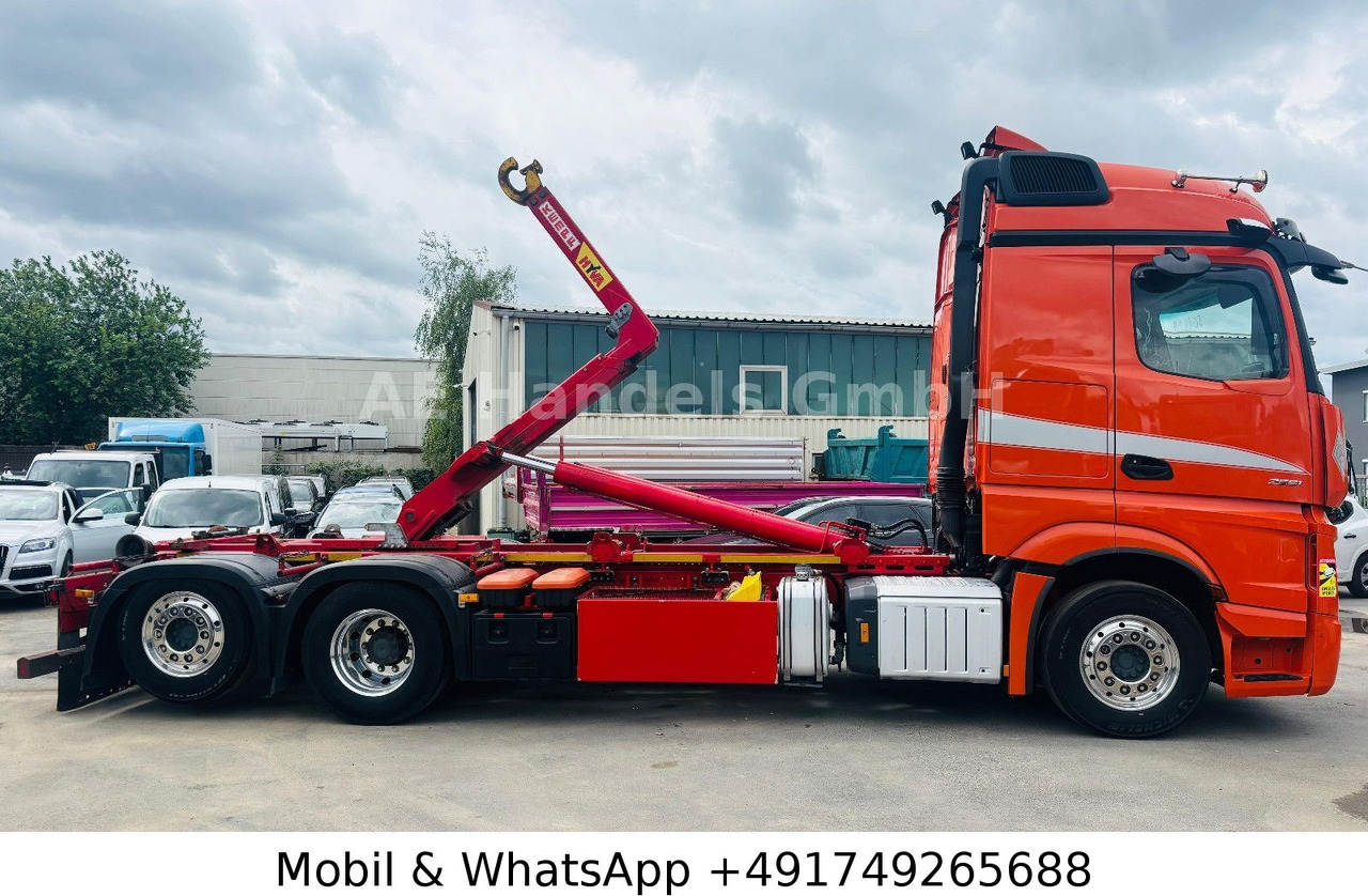 Mercedes-Benz Actros V 2551 L BL 6x2 *Retarder/Hyva-18-60-S - Крюковой мультилифт, Автоманипулятор: фото 3 Mercedes-Benz Actros V 2551 L BL 6x2 *Retarder/Hyva-18-60-S - Крюковой мультилифт, Автоманипулятор: фото 3