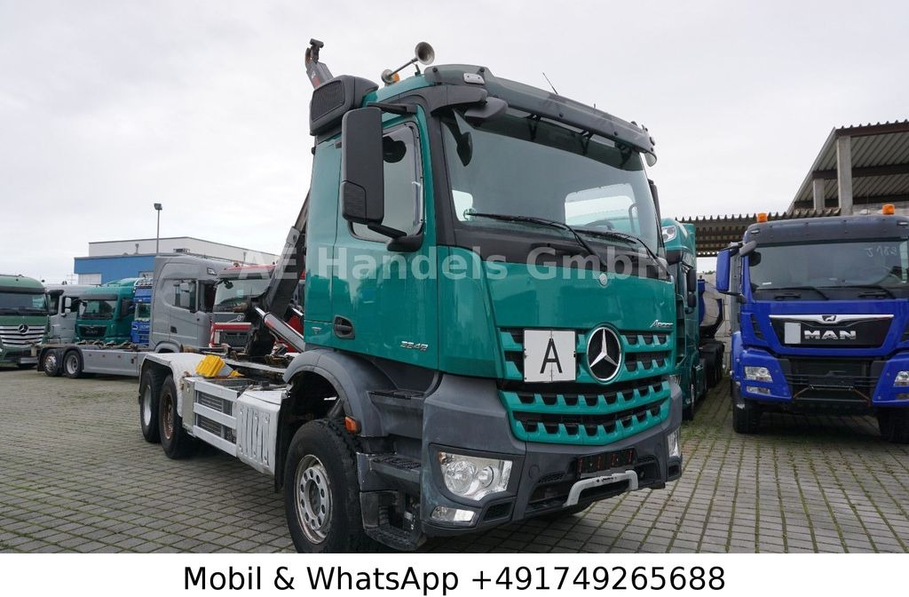 Mercedes-Benz Arocs IV 3348 M BB 6x4 Hiab-XR-21-S-56 *Retarder - Крюковой мультилифт: фото 1 Mercedes-Benz Arocs IV 3348 M BB 6x4 Hiab-XR-21-S-56 *Retarder - Крюковой мультилифт: фото 1
