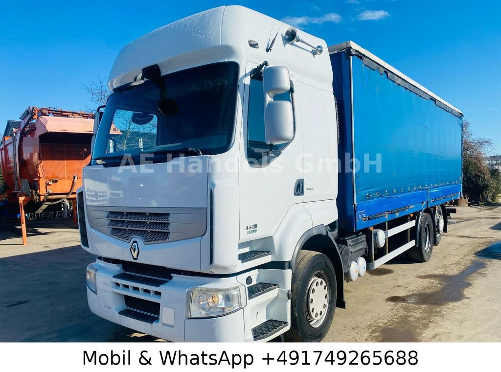 Renault Premium 460 LL *EEV / 3.Lenk+Lift / AHK / Klima - Тентованный грузовик: фото 1 Renault Premium 460 LL *EEV / 3.Lenk+Lift / AHK / Klima - Тентованный грузовик: фото 1