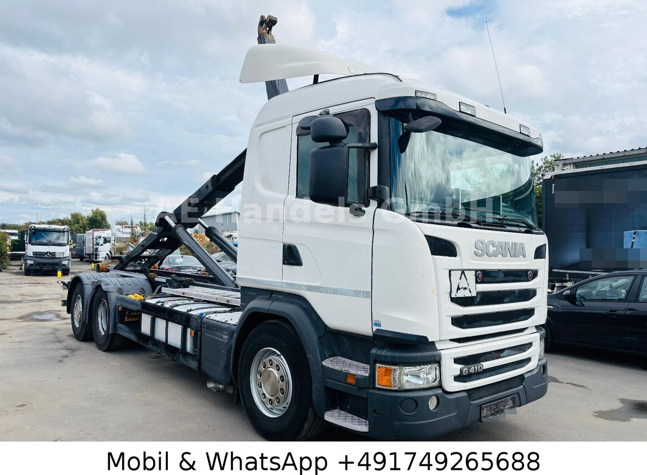 Scania G410 BL 6x2 *Retarder/MEILLER-RK.20.67/Lenk+Lift - Крюковой мультилифт: фото 1 Scania G410 BL 6x2 *Retarder/MEILLER-RK.20.67/Lenk+Lift - Крюковой мультилифт: фото 1
