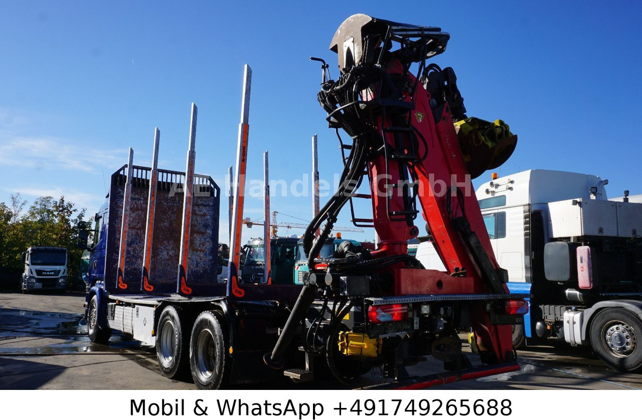 Scania R580 V8 LL 6x4 Palfinger-M120Z79 *Retarder/ACC - Лесовоз, Автоманипулятор: фото 5 Scania R580 V8 LL 6x4 Palfinger-M120Z79 *Retarder/ACC - Лесовоз, Автоманипулятор: фото 5