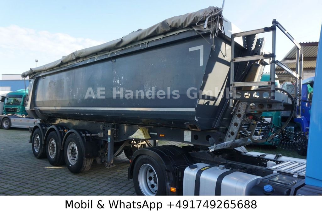 Schmitz Cargobull SKI 24 SL 7.2 Stahl*28m³/1.Lift/Rollplane/Alcoa - Самосвальный полуприцеп: фото 1 Schmitz Cargobull SKI 24 SL 7.2 Stahl*28m³/1.Lift/Rollplane/Alcoa - Самосвальный полуприцеп: фото 1
