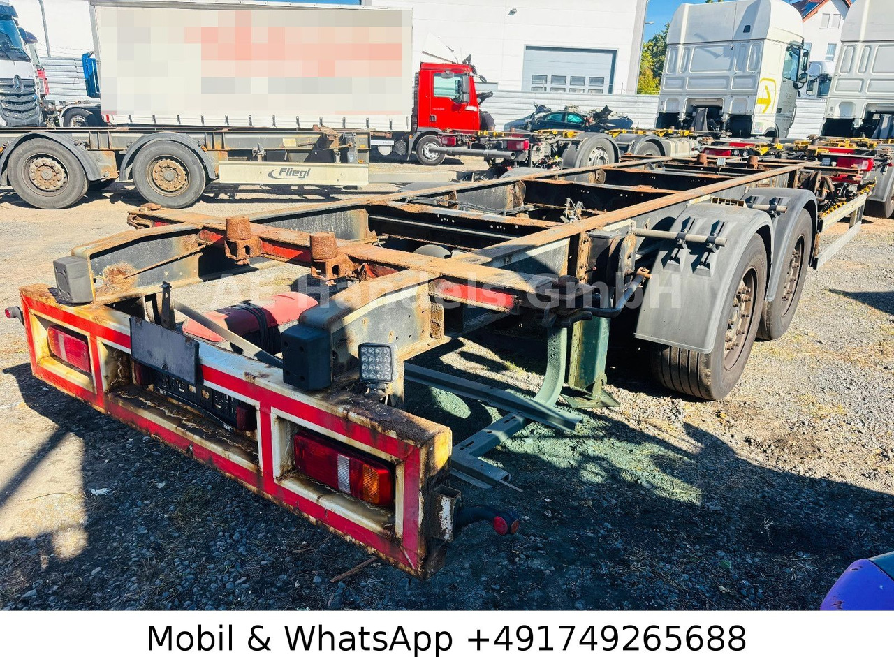 Schmitz Cargobull ZWF 18/L Tandem BDF Tiefgekoppelt*Scheibenbremse - Шасси прицеп: фото 3 Schmitz Cargobull ZWF 18/L Tandem BDF Tiefgekoppelt*Scheibenbremse - Шасси прицеп: фото 3