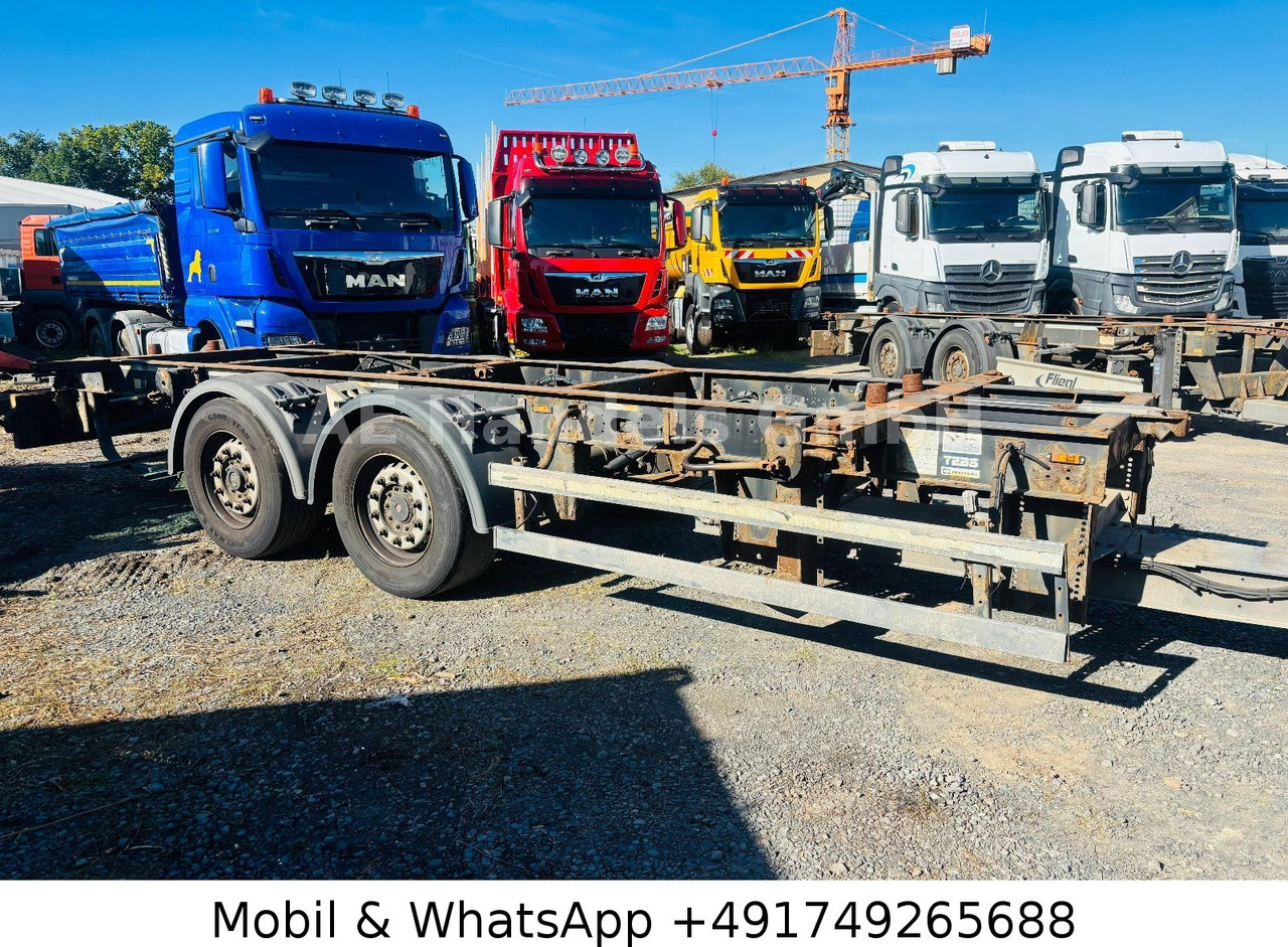 Schmitz Cargobull ZWF 18/L Tandem BDF Tiefgekoppelt*Scheibenbremse - Прицеп-контейнеровоз/ Сменный кузов: фото 2 Schmitz Cargobull ZWF 18/L Tandem BDF Tiefgekoppelt*Scheibenbremse - Прицеп-контейнеровоз/ Сменный кузов: фото 2