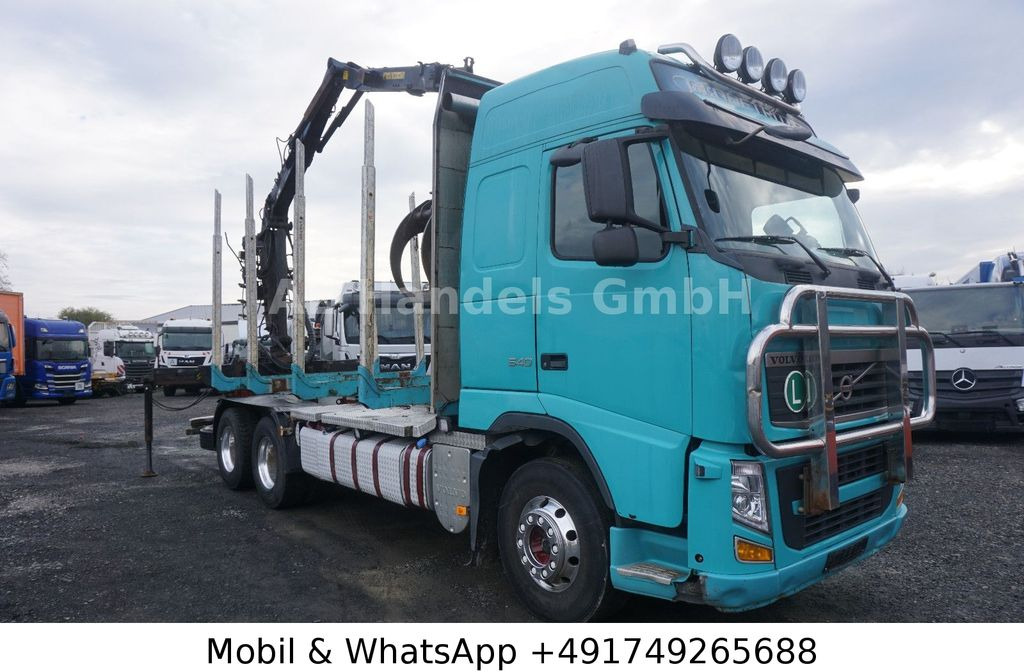 Volvo FH 540 Globe BL 6x4 Hiab 115z-80 *VEB+/AHK - Лесовоз, Автоманипулятор: фото 4 Volvo FH 540 Globe BL 6x4 Hiab 115z-80 *VEB+/AHK - Лесовоз, Автоманипулятор: фото 4