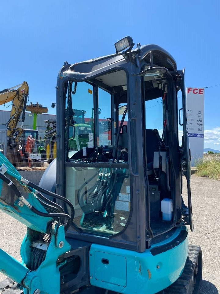 Мини-экскаватор Kobelco SK28SR-6E 1er Main Origine Française endommagée: фото 22