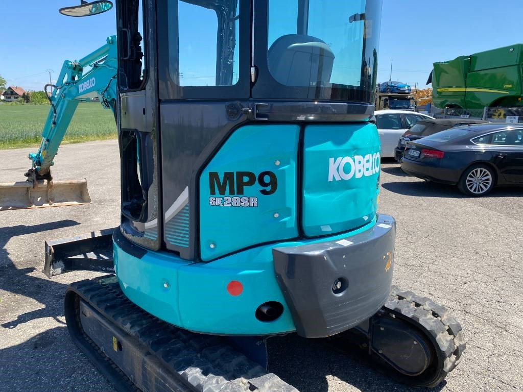 Мини-экскаватор Kobelco SK28SR-6E 1er Main Origine Française endommagée: фото 30