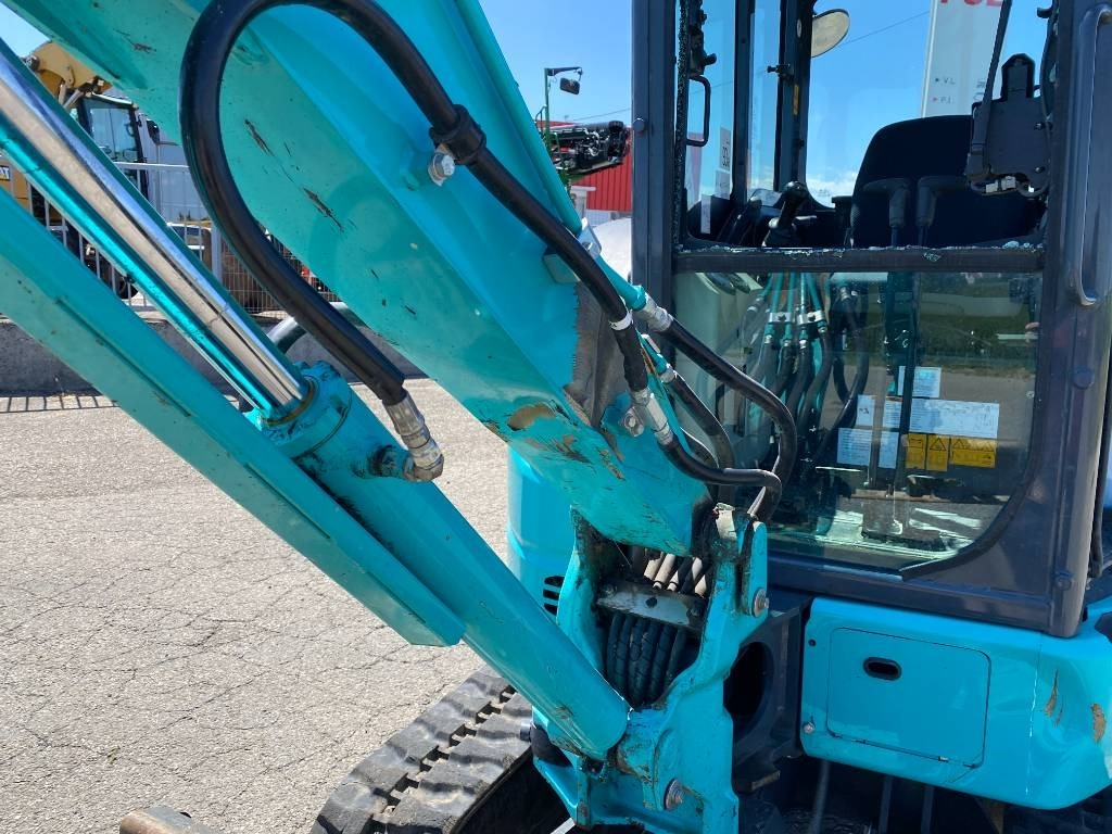Мини-экскаватор Kobelco SK28SR-6E 1er Main Origine Française endommagée: фото 20