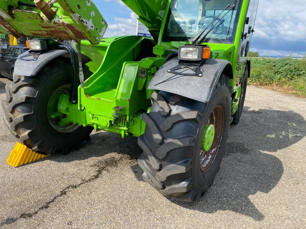 Телескопический фронтальный погрузчик Merlo TF 50.8TCS-156CVTRONIC Origine Francaise endommagé: фото 17