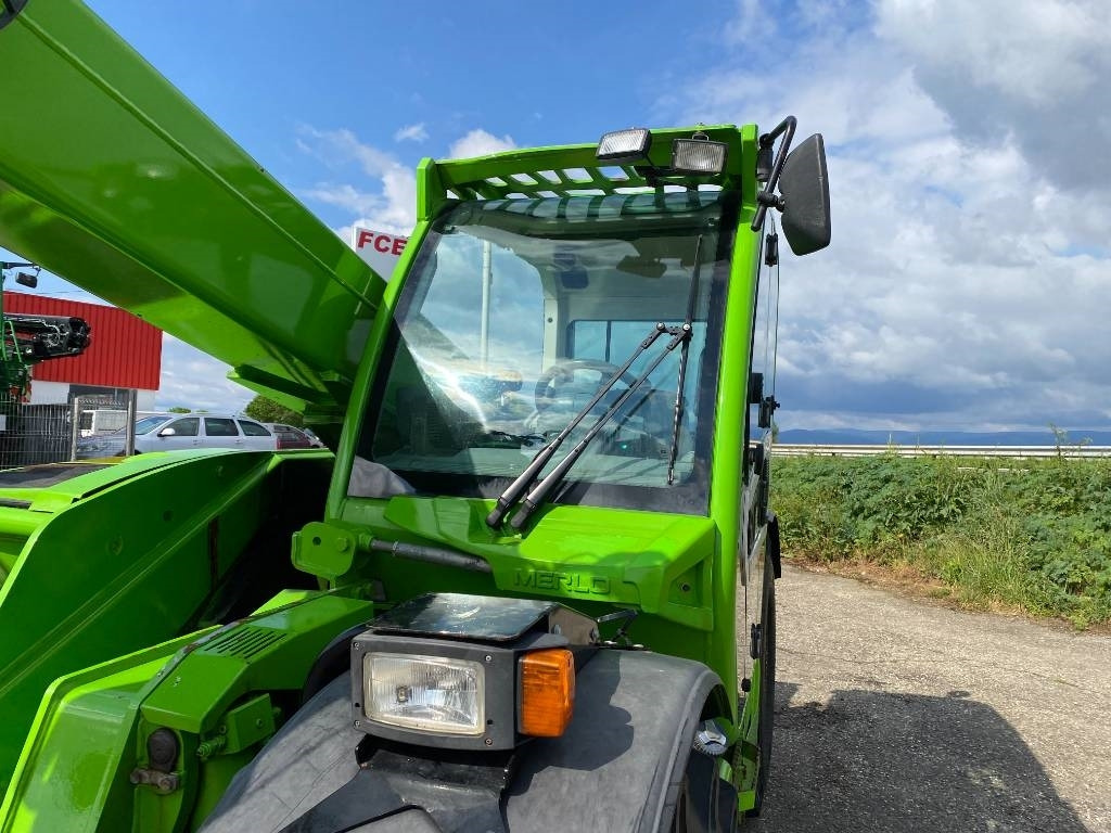 Телескопический фронтальный погрузчик Merlo TF 50.8TCS-156CVTRONIC Origine Francaise endommagé: фото 18