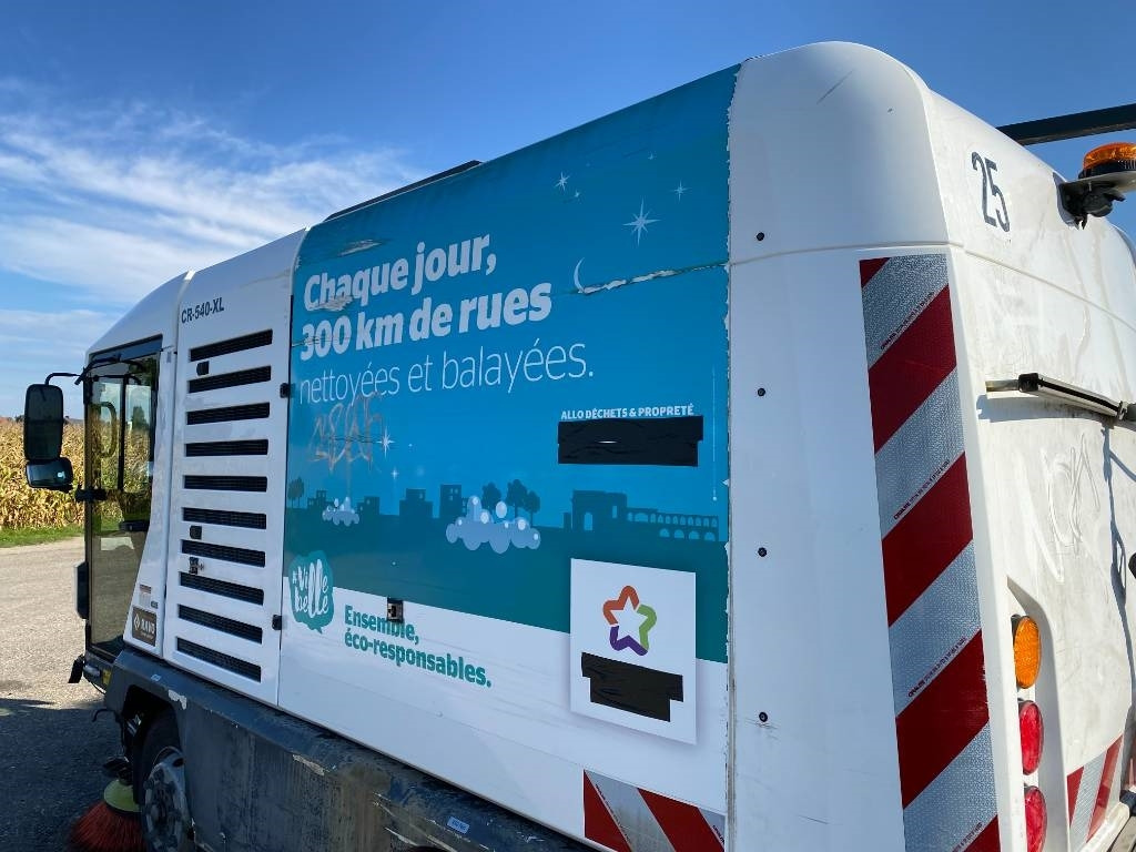 Подметально-уборочная машина Ravo CR 540 Euro6 Certificat CE / Origine Française: фото 27