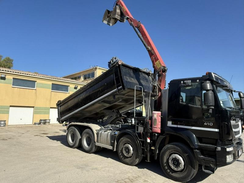 Iveco TRAKKER 410 EEV BI-BENNE GRUE MARREL 8X4 - Самосвал: фото 4 Iveco TRAKKER 410 EEV BI-BENNE GRUE MARREL 8X4 - Самосвал: фото 4