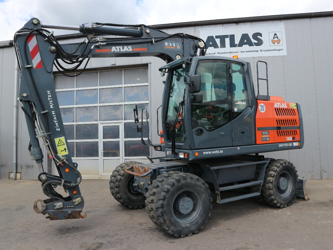 Atlas 160W-BLUE - Мобильный кран: фото 1 Atlas 160W-BLUE - Мобильный кран: фото 1