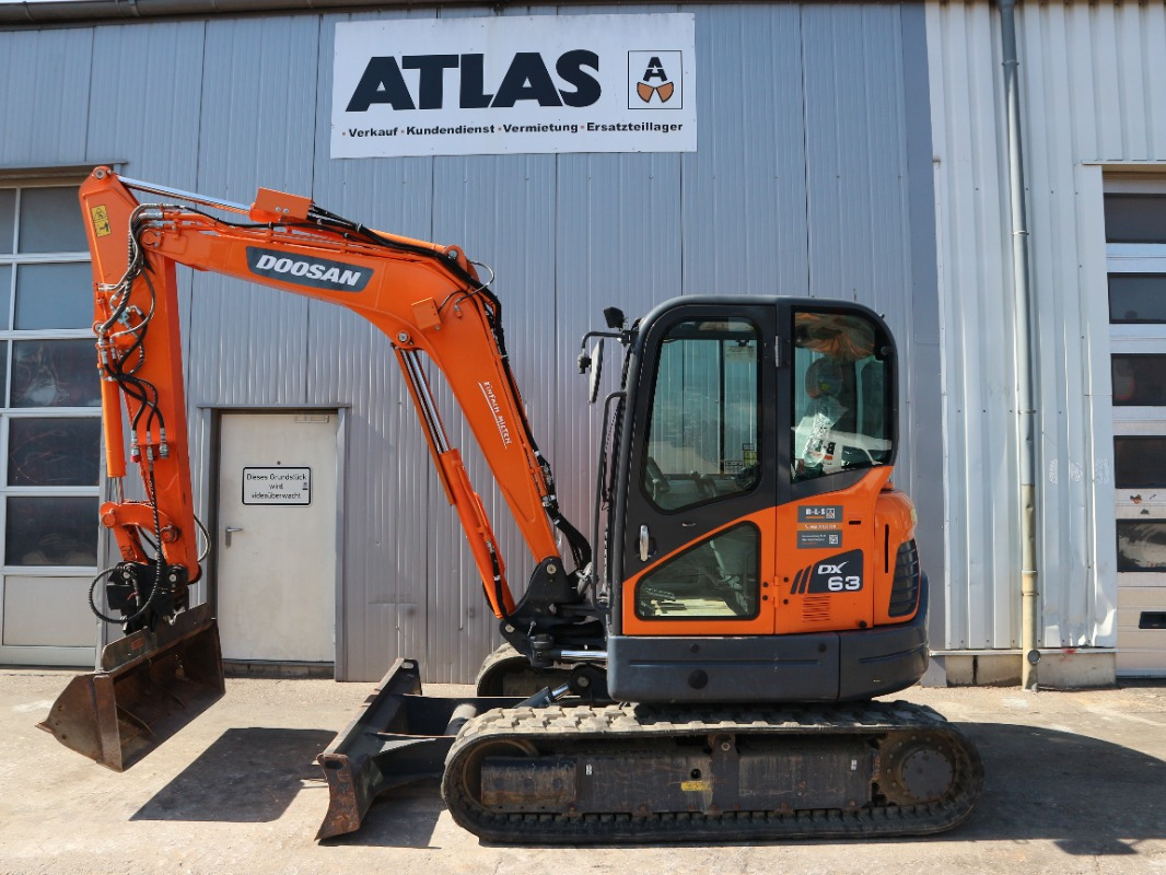 Doosan DX63-3 - Мини-экскаватор: фото 2 Doosan DX63-3 - Мини-экскаватор: фото 2