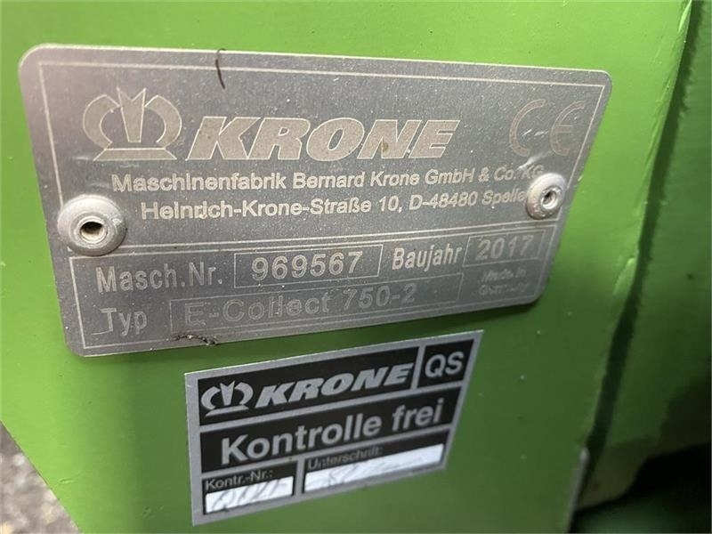 Krone Easy Collect 750-2 - Жатка кукурузная: фото 3 Krone Easy Collect 750-2 - Жатка кукурузная: фото 3