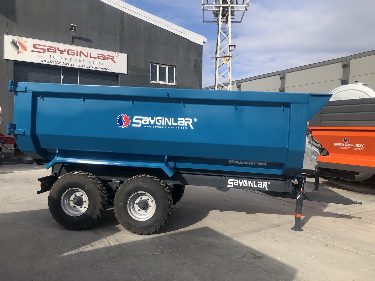 SAYGINLAR 8 TON DUMP TRAILER - Самосвальный прицеп: фото 3 SAYGINLAR 8 TON DUMP TRAILER - Самосвальный прицеп: фото 3