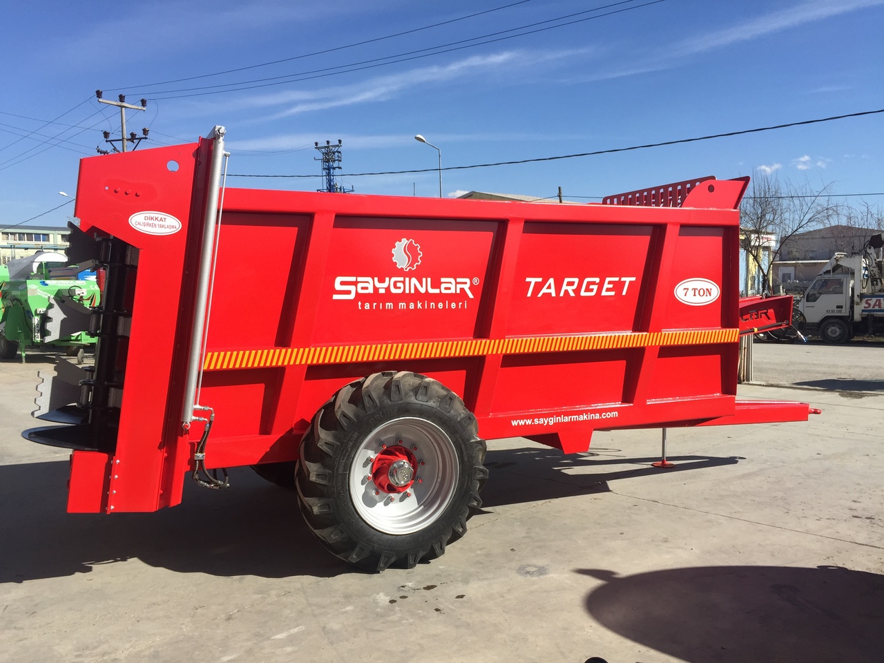 Новый Навозоразбрасыватель TARGET 10 TON HYDRAULIC PUSH MANURE SPREADER: фото 12