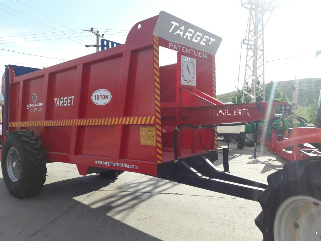 Новый Навозоразбрасыватель TARGET 10 TON HYDRAULIC PUSH MANURE SPREADER: фото 8