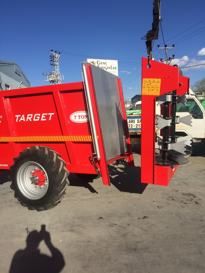Новый Навозоразбрасыватель TARGET 10 TON HYDRAULIC PUSH MANURE SPREADER: фото 13