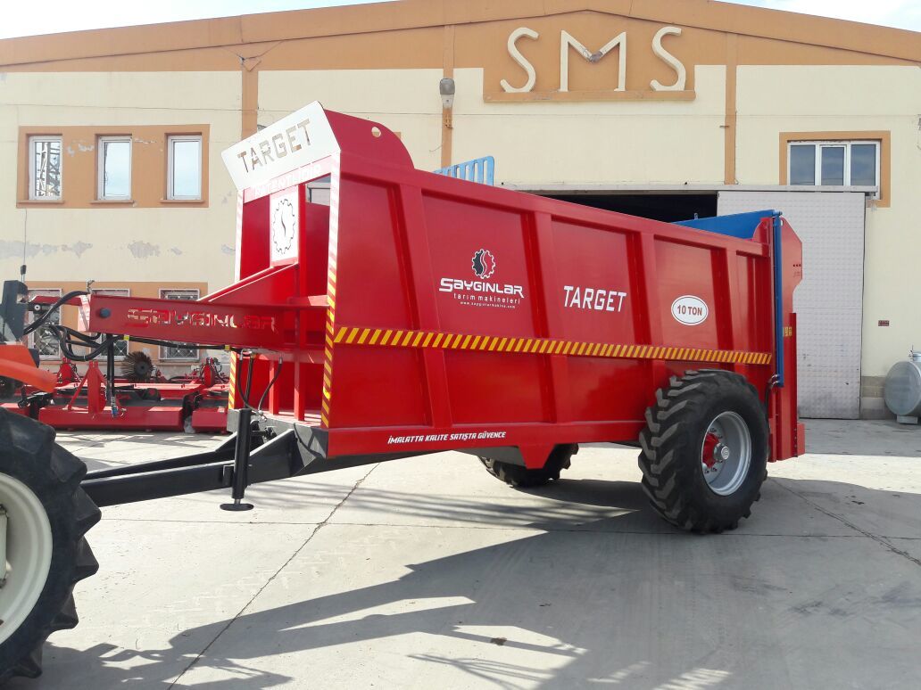 Новый Навозоразбрасыватель TARGET 10 TON HYDRAULIC PUSH MANURE SPREADER: фото 7