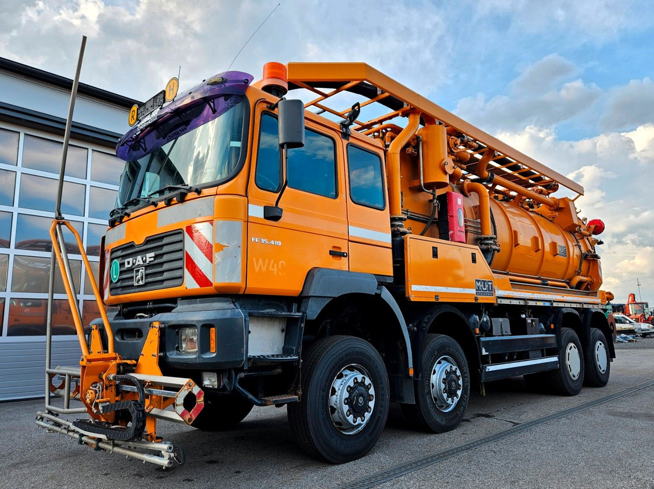 MAN FE35.410 8x6 Assmann Kanalspüler V2A Recycling - Ассенизатор: фото 1 MAN FE35.410 8x6 Assmann Kanalspüler V2A Recycling - Ассенизатор: фото 1