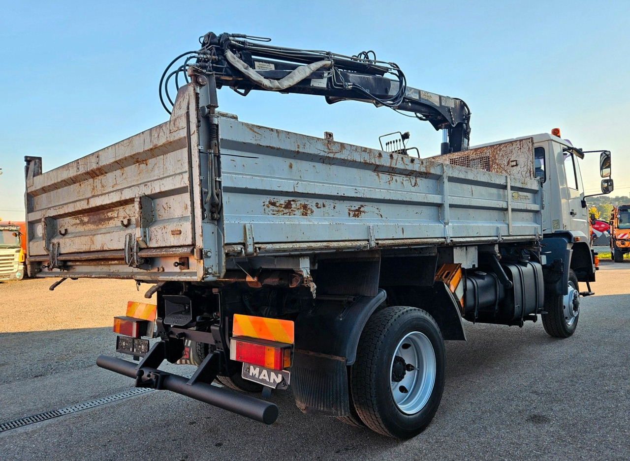 MAN LE 14.250 4x4 HIAB 077BS-2 Kran Greifer - Самосвал, Автоманипулятор: фото 3 MAN LE 14.250 4x4 HIAB 077BS-2 Kran Greifer - Самосвал, Автоманипулятор: фото 3