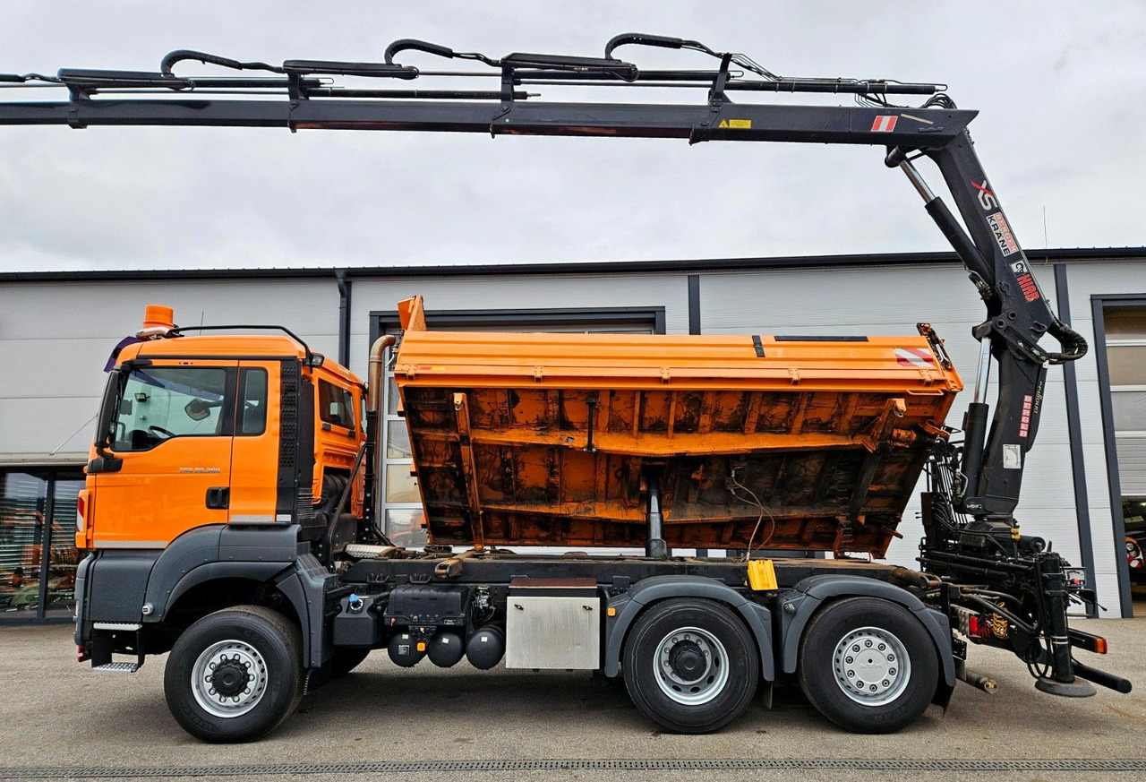 Самосвал, Автоманипулятор MAN TGS 28.360 6x4-4 HIAB 144E-4 Kran Euro5: фото 6