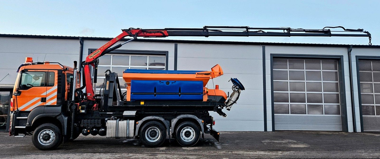 MAN TGS 28.400 6x4-4 BL Palfinger PK12002 Kran Euro5 - Самосвал, Автоманипулятор: фото 3 MAN TGS 28.400 6x4-4 BL Palfinger PK12002 Kran Euro5 - Самосвал, Автоманипулятор: фото 3