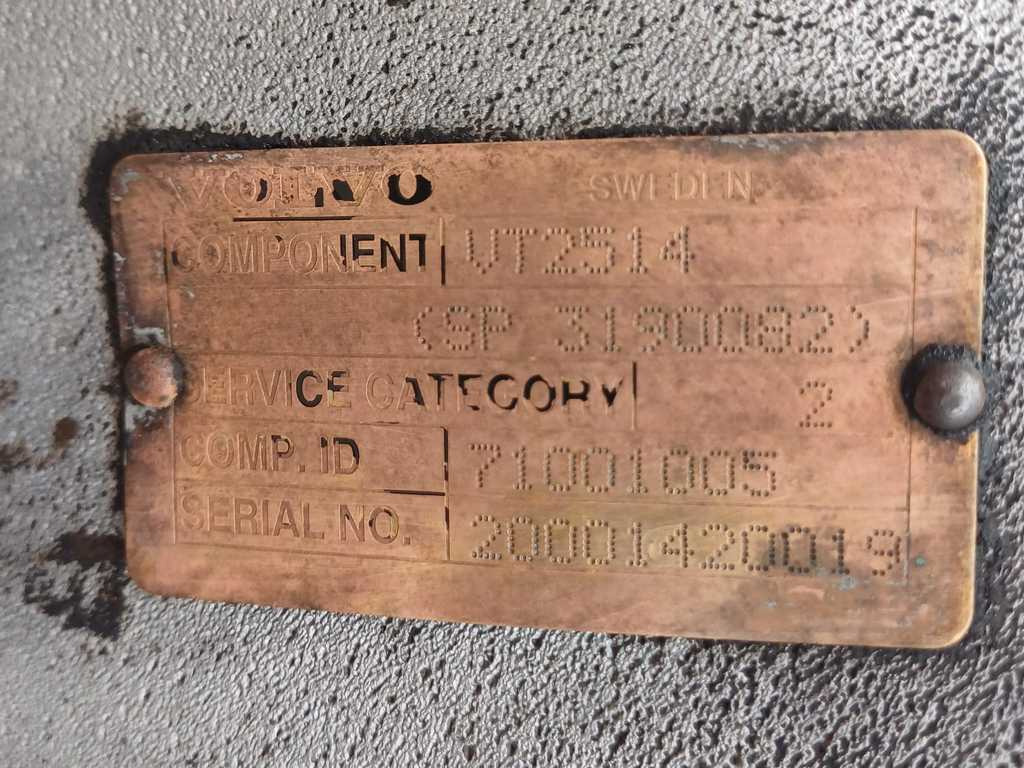 Cambio Manuale VT2514 Volvo FH12 460 - Коробка передач: фото 3 Cambio Manuale VT2514 Volvo FH12 460 - Коробка передач: фото 3